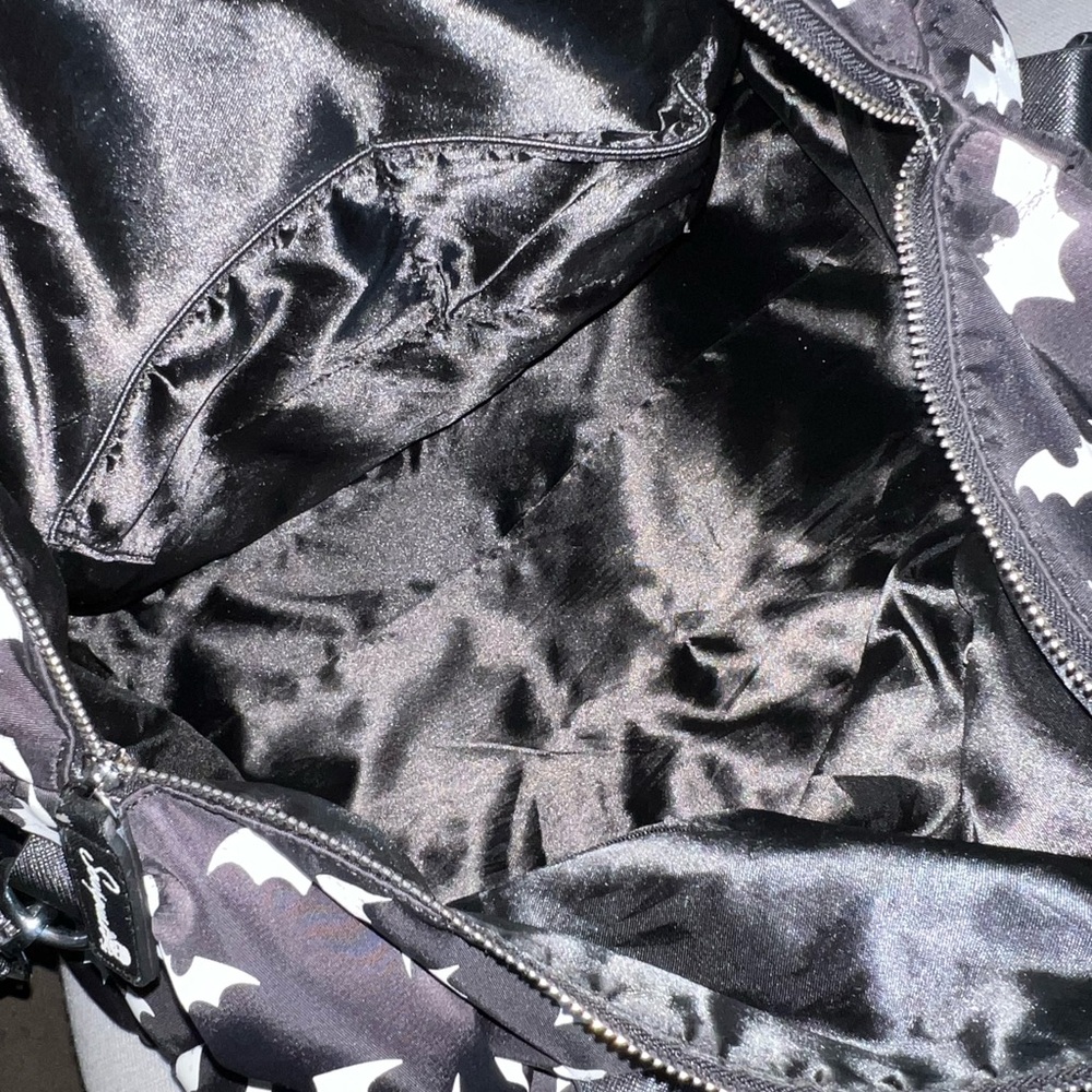 Black and White Spooksville Bats Bag - Picture 6 of 8